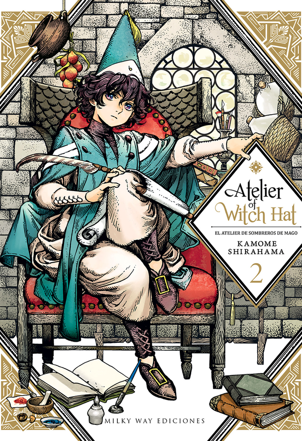 Portada de Atelier of Witch Hat 02 en castellano