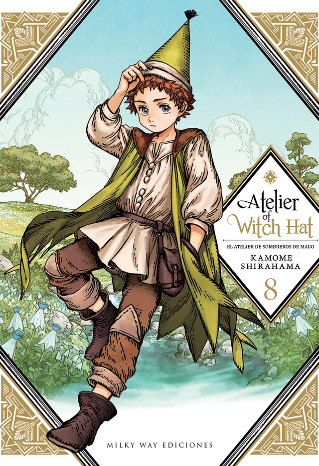 Portada de Atelier of Witch Hat 08 en castellano