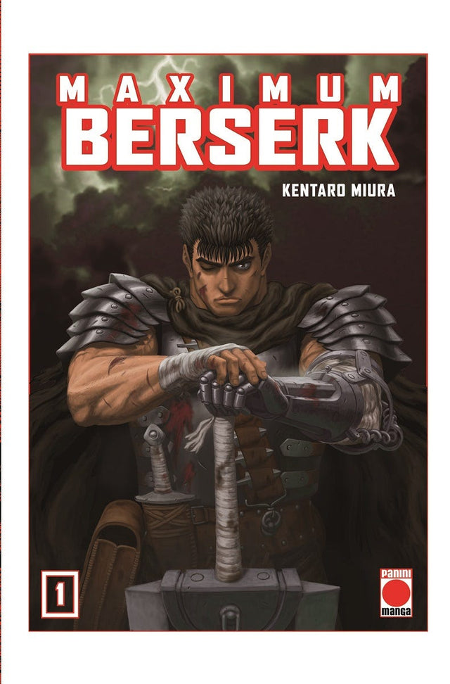 Portada oficial de Berserk - Maximum 01 en castellano