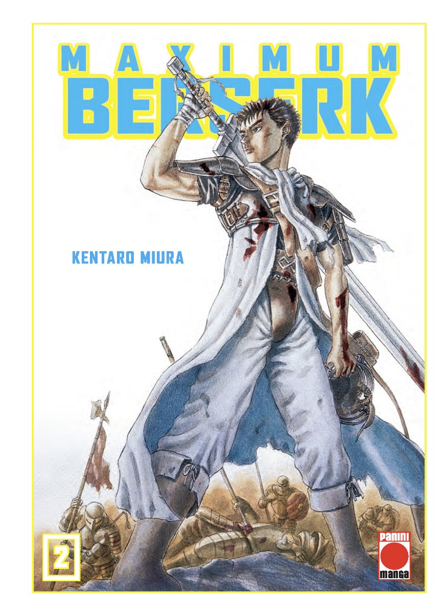 Portada oficial de Berserk - Maximum 02 en castellano