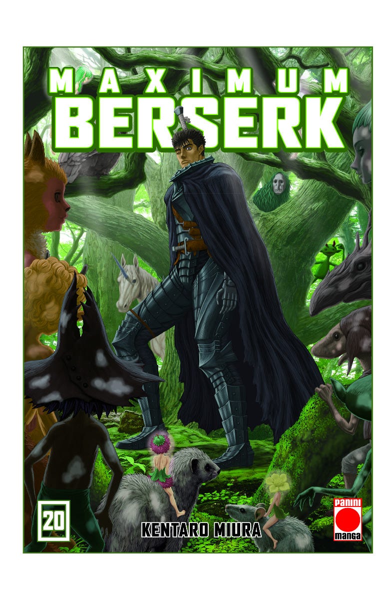 Portada oficial de Berserk - Maximum 20 en castellano