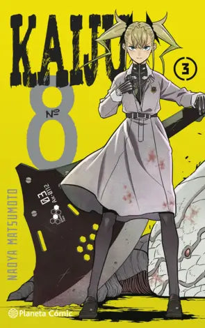 Kaiju 8 03 — portada oficial en castellano