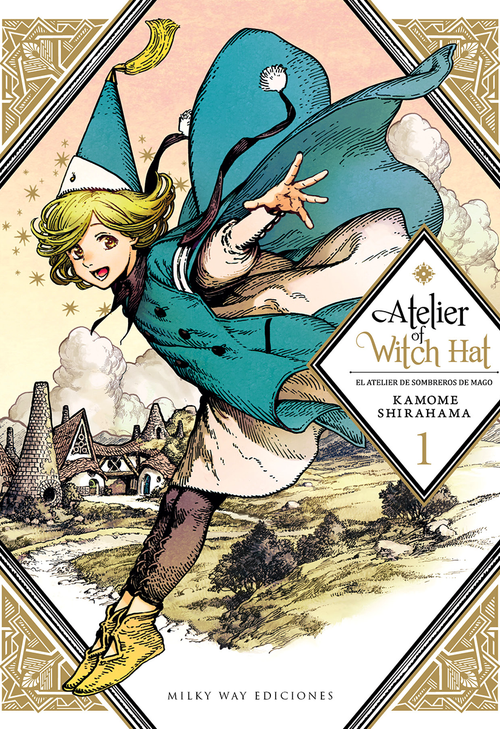 Portada de Atelier of Witch Hat 01 en castellano