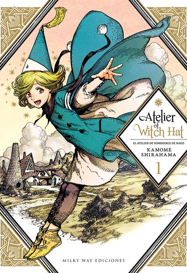 Portada de Atelier of Witch Hat 01 en castellano