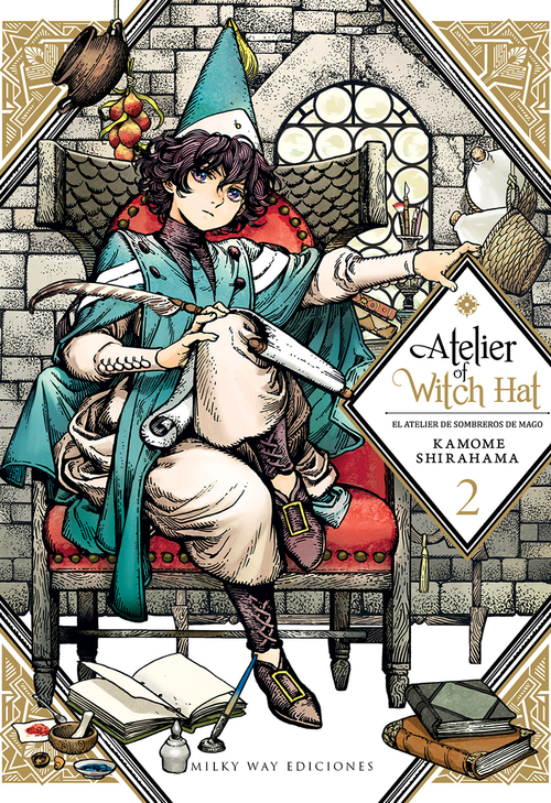 Portada de Atelier of Witch Hat 02 en castellano