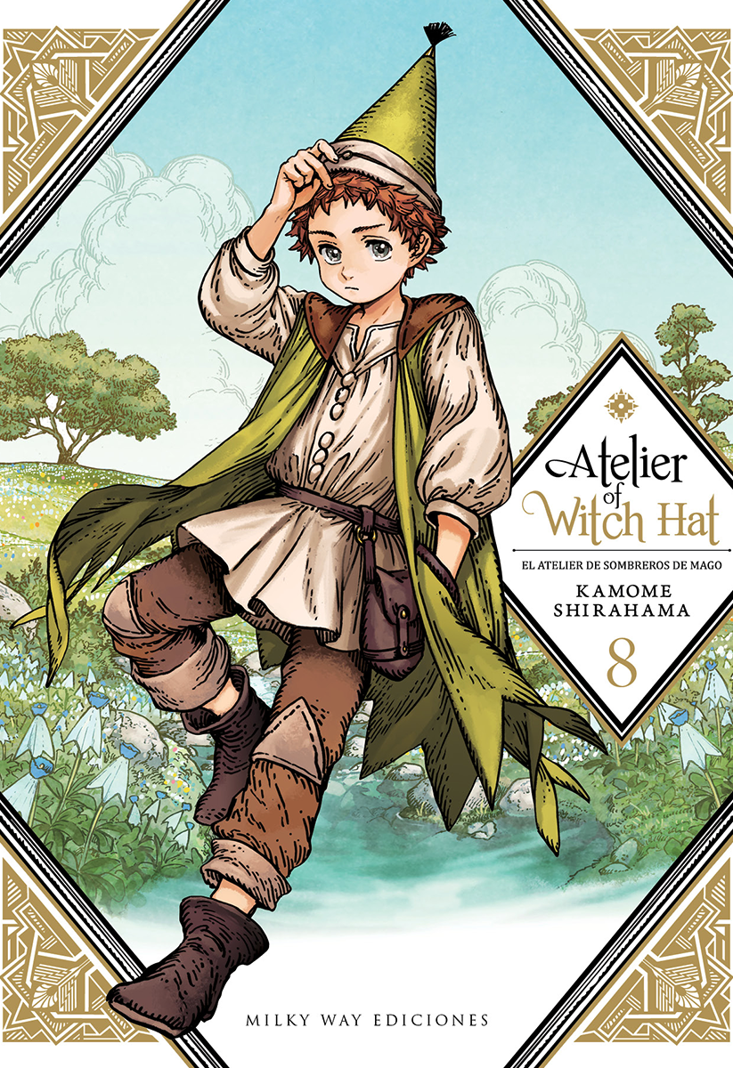 Portada de Atelier of Witch Hat 08 en castellano