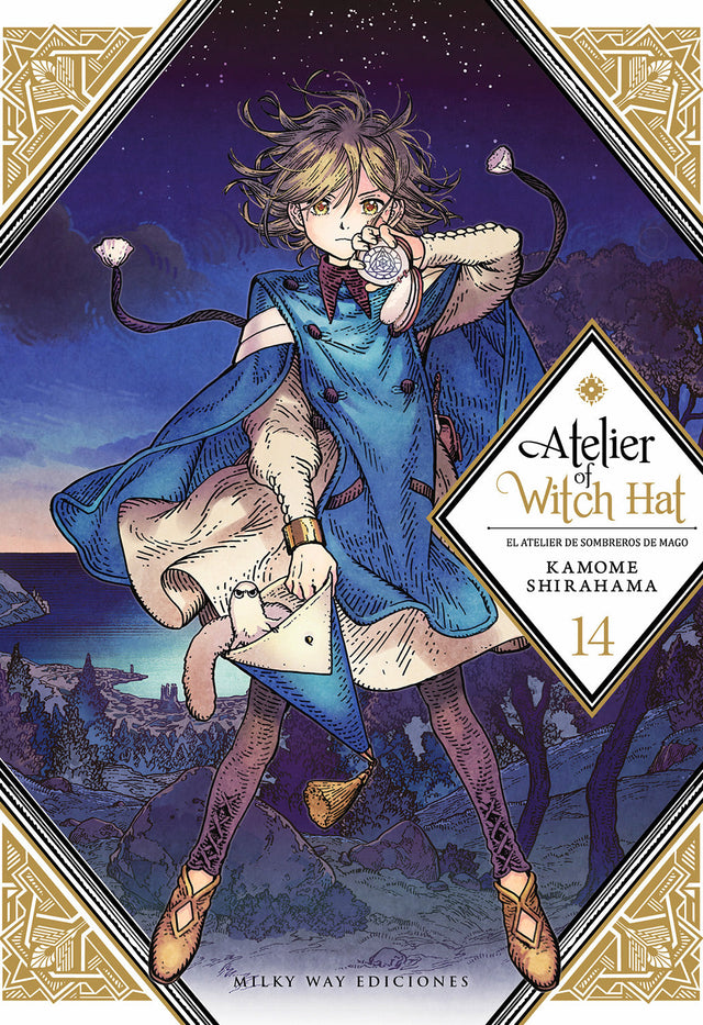 Portada de Atelier of Witch Hat 14 en castellano