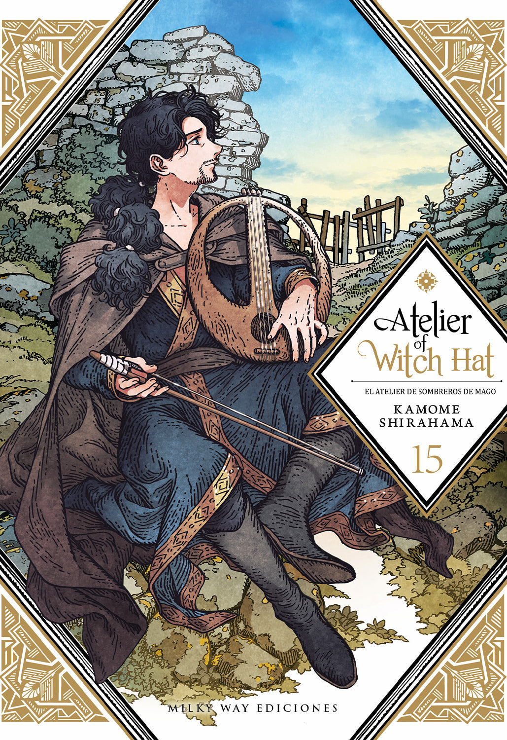 Portada de Atelier of Witch Hat 15 en castellano