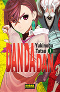 Portada de Dan Da Dan 01 de Yukinobu Tatsu, edición en castellano de Norma Editorial