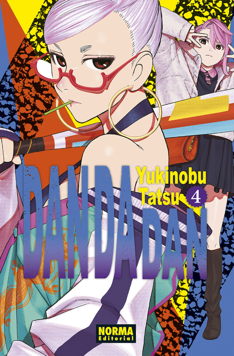 Portada de Dan Da Dan 04 de Yukinobu Tatsu, edición en castellano de Norma Editorial