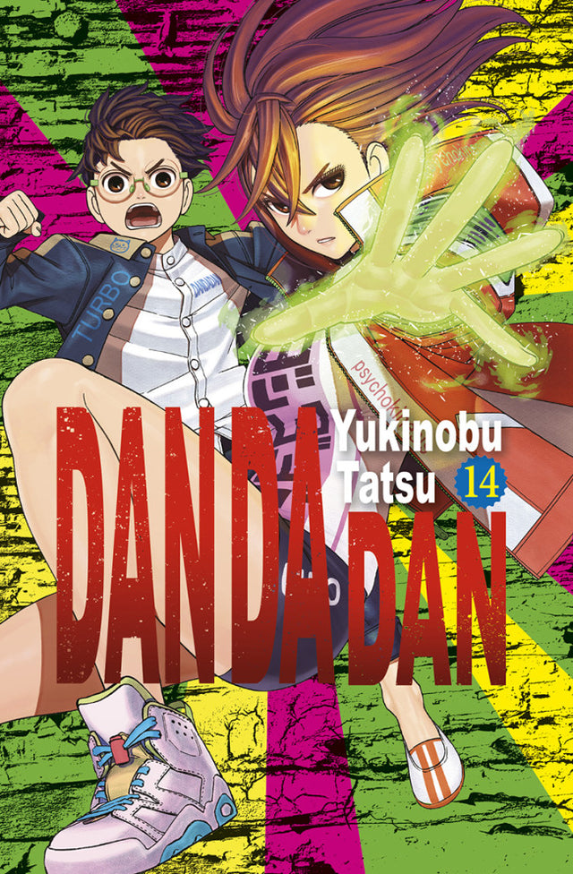 Portada de Dan Da Dan 14 de Yukinobu Tatsu, edición en castellano de Norma Editorial