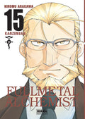 Portada de Fullmetal Alchemist - Kanzenban 15 en castellano