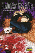 Portada de Jujutsu Kaisen 02 de Gege Akutami, edición en castellano de Norma Editorial
