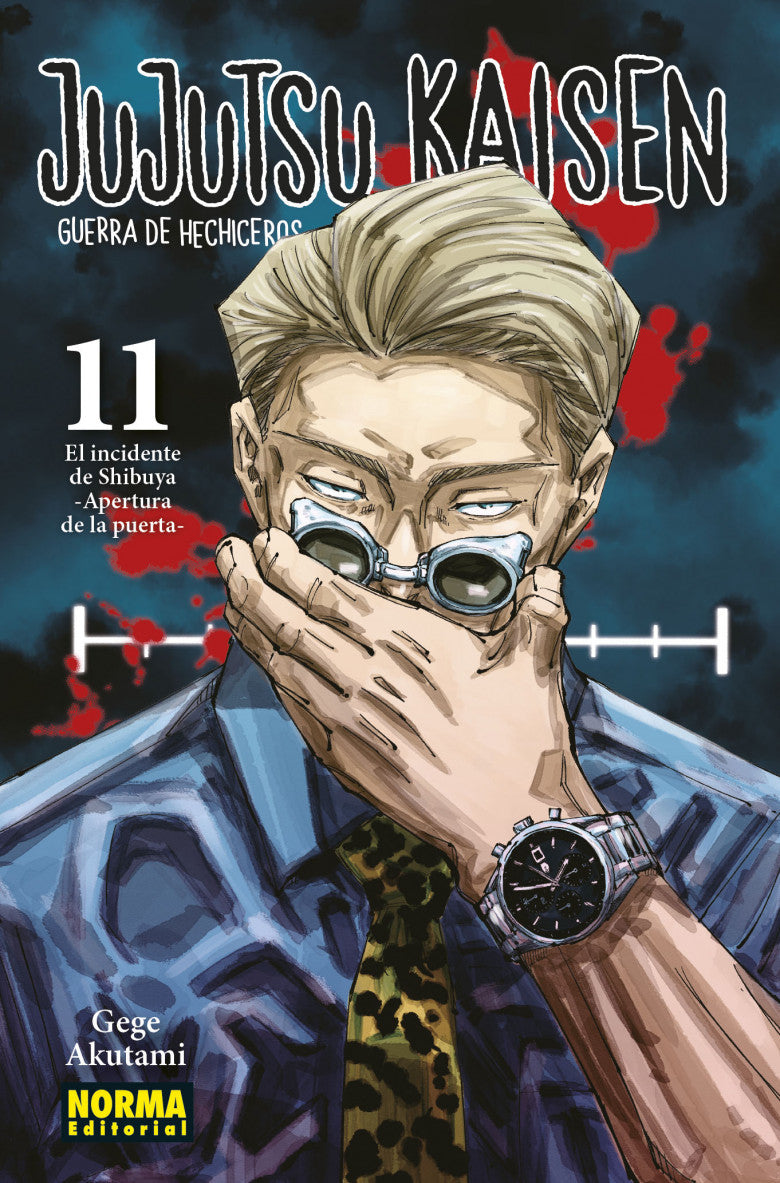 Portada de Jujutsu Kaisen 11 de Gege Akutami, edición en castellano de Norma Editorial