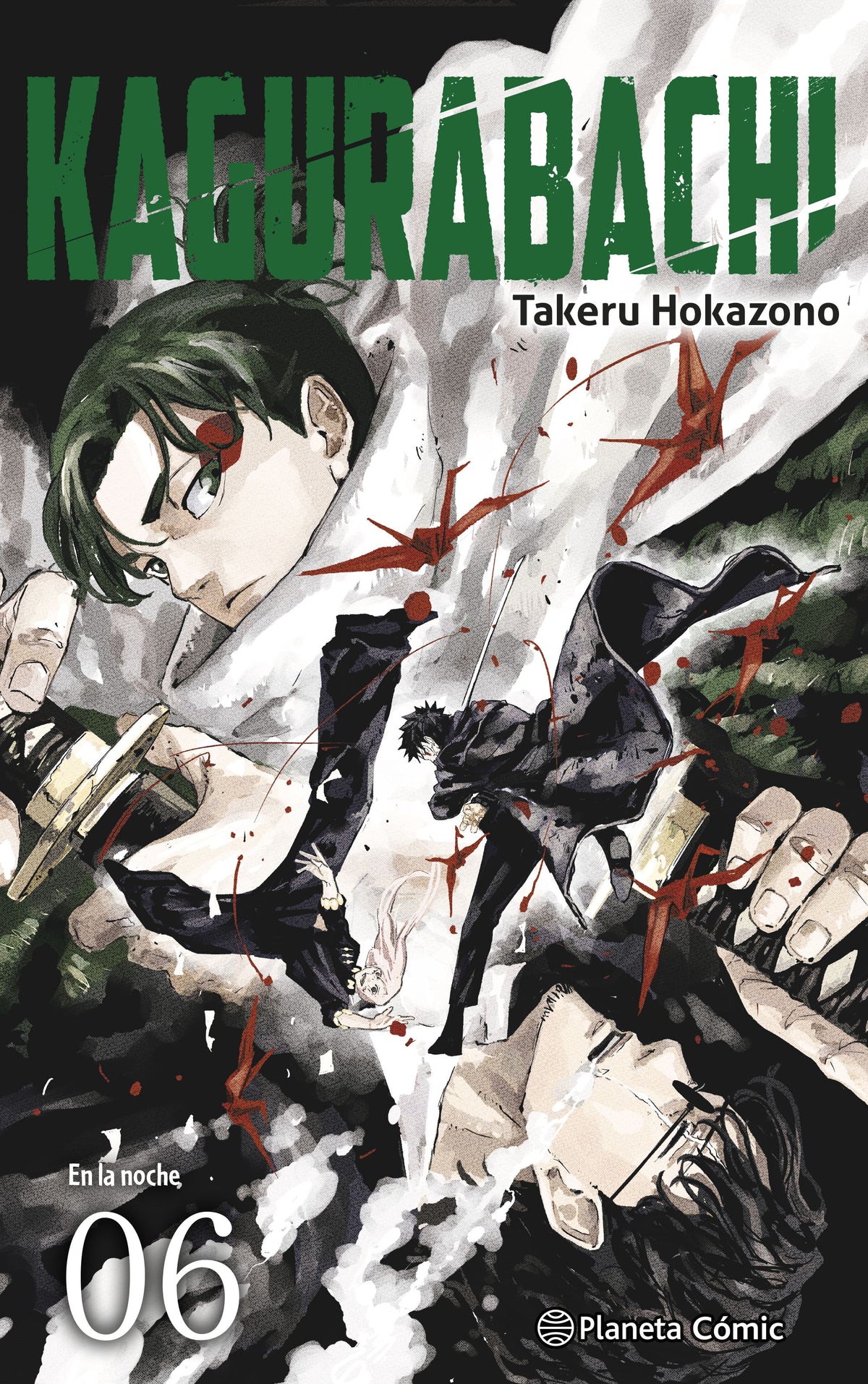 Portada de Kagurabachi 06 de Takeru Hokazono, edición en castellano de Planeta Cómic