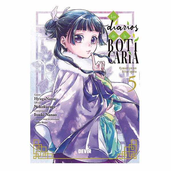 Portada de Los diarios de la boticaria 05 en castellano