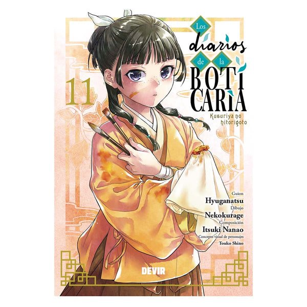 Portada de Los diarios de la boticaria 11 en castellano
