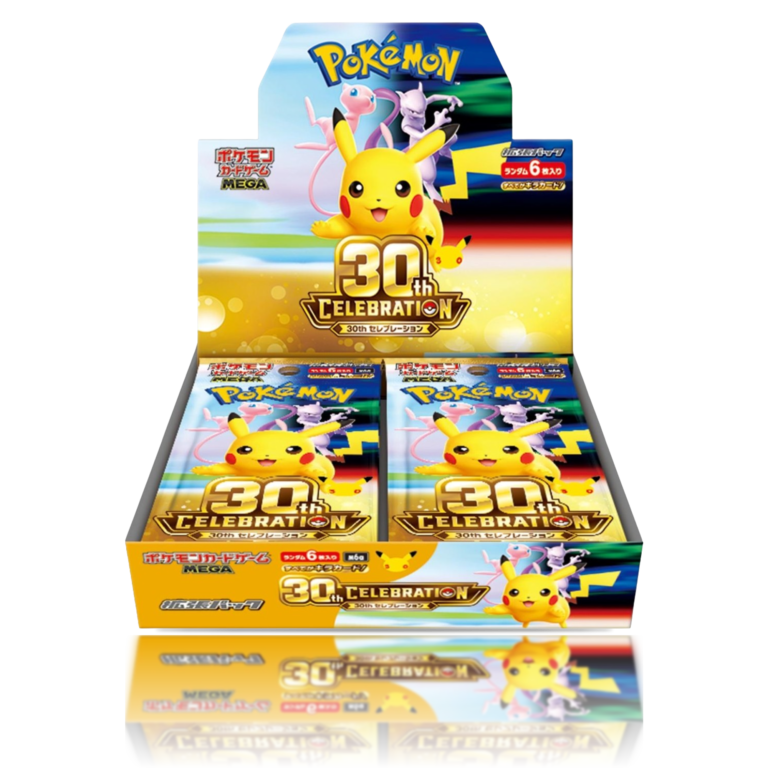 Pokémon TCG 30th Celebration M6a caja japonesa de 20 sobres