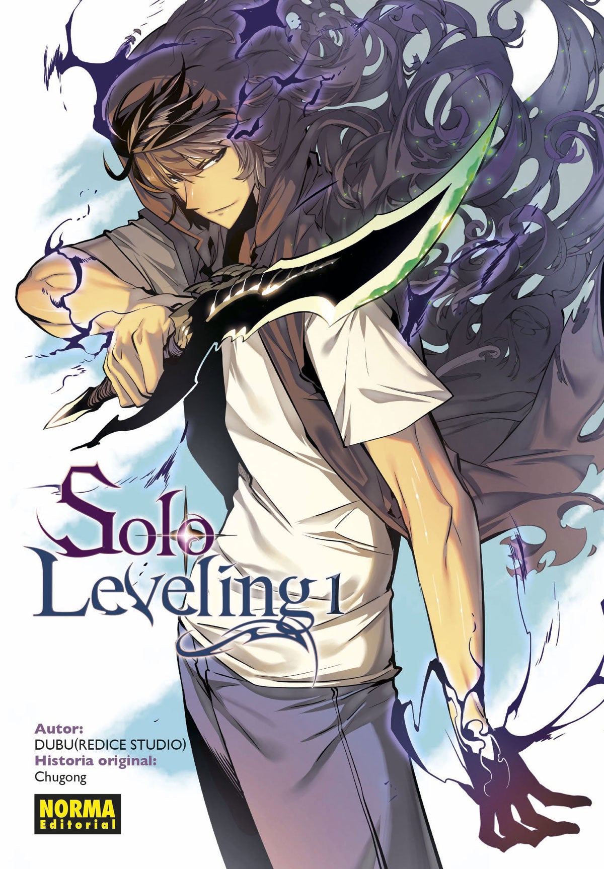 Portada de Solo Leveling 01 en castellano