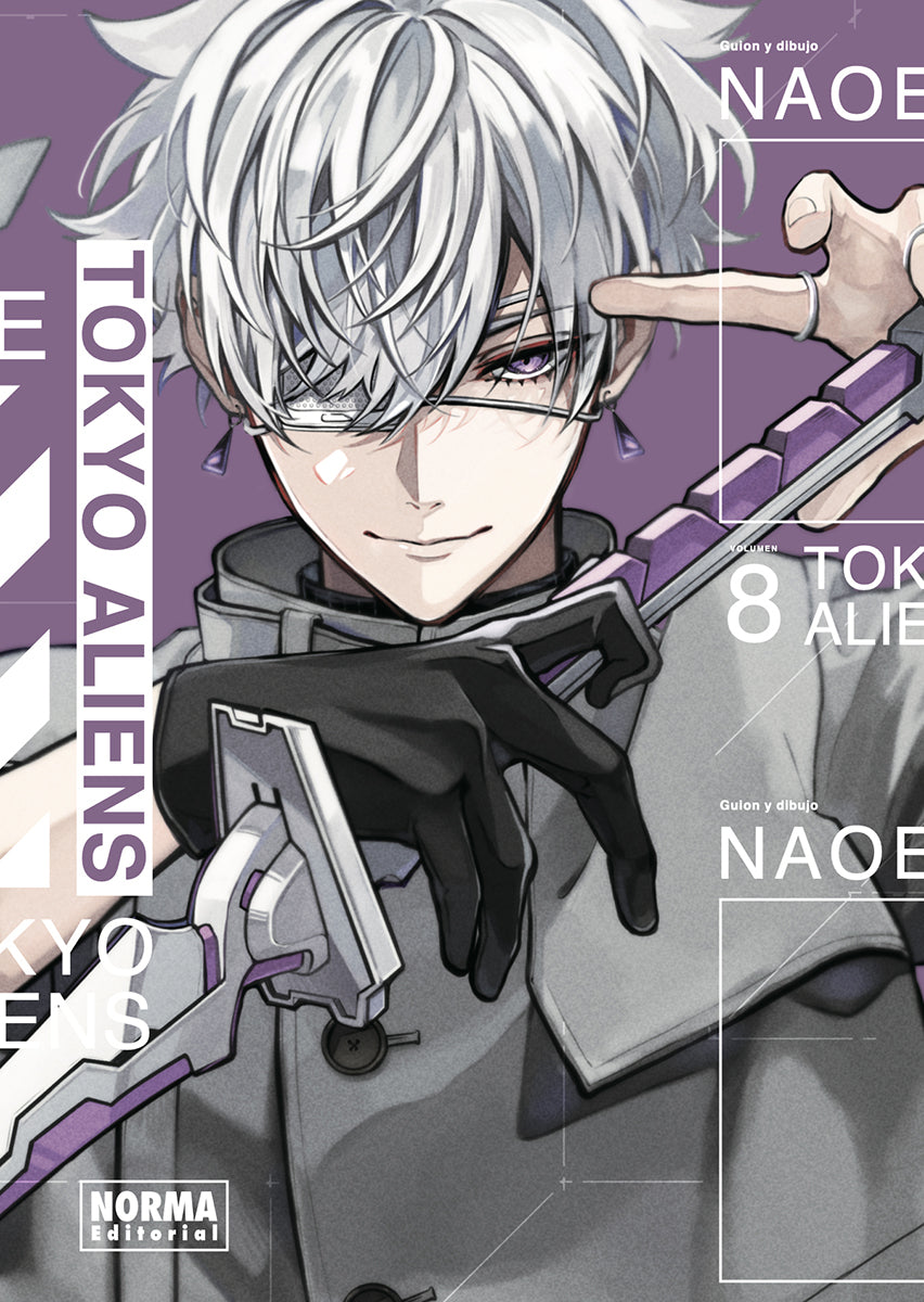 Portada de Tokyo Aliens 08 - Edición especial, manga de Naoe en castellano de Norma Editorial