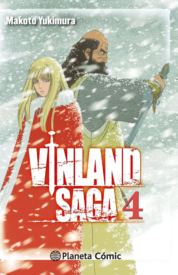 Portada de Vinland Saga 04 en castellano