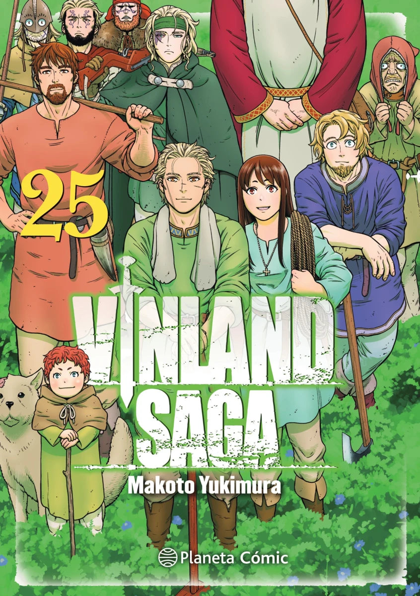 Portada de Vinland Saga 25 en castellano