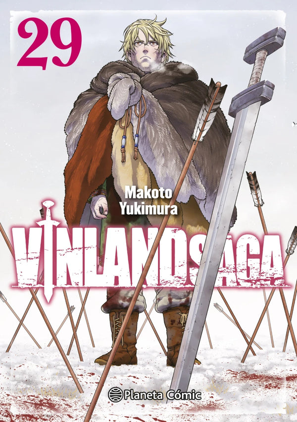 Portada de Vinland Saga 29 en castellano