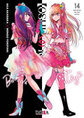 Portada oficial de Oshi no Ko 14 en castellano