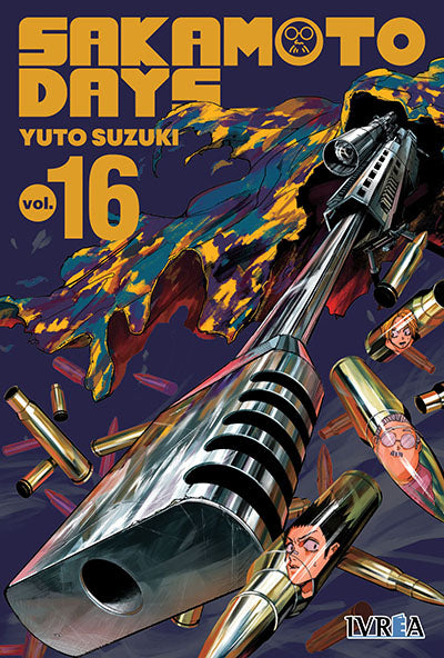 Portada de Sakamoto Days 16 — Editorial Ivrea